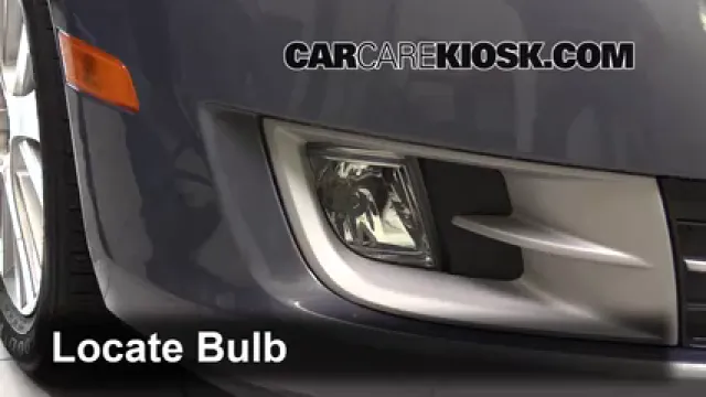 2010 Mazda 6 S 3.7L V6 Éclairage Feu antibrouillard (remplacer l'ampoule)